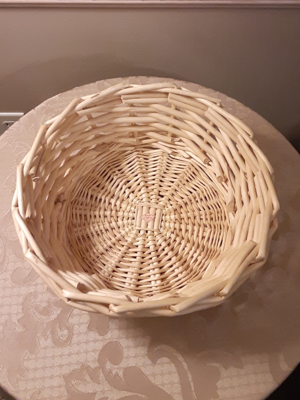Neutral Wicker Basket
